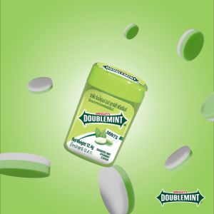 Doublemint ลูกอมดับเบิ้ลมิ้นต์ รสสเปียร์มินต์ 12.4 กรัม (10184163)