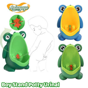 Aoduoyaya Removable Frog Stand Potty Urinal Training Baby Boy Stand Toilet Pee Potty Wallmounted Kids Urinal Pots Toilet