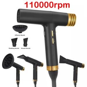2000W Salon Lightweight Powerful High Speed Professional Super 110000 Rpm High Speed Fast Drying Negative Ionic Hair Dryer