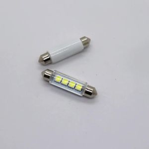 4 Chiếc Đèn LED Nội Thất Ô Tô 44MM Đèn Đọc Sách Dạng Vòm 1.76 Inch Bóng Đèn Dạng Vòng Cứng Siêu Sáng Dùng Cho Xe Chở Hàng 211-2 212-2 561 578 RL4410