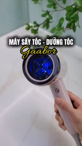 Máy sấy tóc Gaabor công suất 1000W HD-N1000D sấy nhanh 2 chiều nóng lạnh độ ồn thấp - Chính Hãng