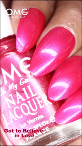 OMG Nail Lacquer 10ml - Got To Believe In Love