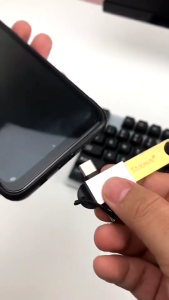 LOG-ON LO-OT09 OTG 2 in 1 Converter USB 3.0 ke Micro USB & Type C dengan Desain Portabel Bahan Metal PVC Ramah Lingkungan untuk transfer Data Cepat LO-OT09 Zinc Alloy Body USB3.0 100% Original