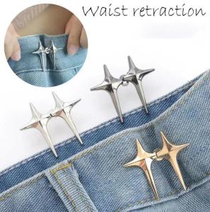 สายคาดเอวปรับเข็มขัดเอวได้1คู่เปลี่ยนเป็นหัวเข็มขัดแบบเข็มกลัดขนาดเล็ก