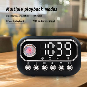 ♥ SFREE Shipping ♥ TNW G16 Wireless Bluetooth Speaker Digital Dual Alarm Clock Audio With FM Radio HIFI Stereo Sound