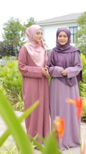 Kaftan Aisya Ironless plain by Theaza