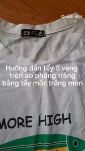 tẩy mốc quần áo trắng tẩy thâm kim mốc đen trên quần áo trắng chai 500ml