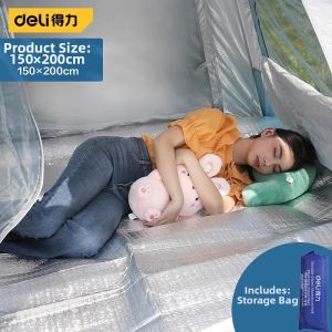 deli | Waterproof Moisture-proof Thick Dual-layer Aluminum Foil Camping Mat