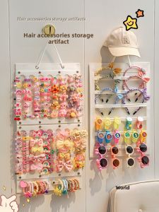 WEIAI | Child Hairpin Organizer Wall Mount Hair Accessory Storage