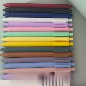 BW-A120 Pena Cetekan Macaroon Pulpen Warna Pastel Tinta Hitam Alat Tulis Sekolah Kantor