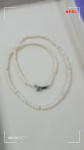 [ Woosilver ] Vòng Cổ Ngọc Trai Nhỏ Nhẹ – Secondhand – NTN70
