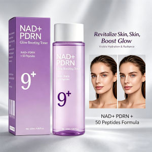 NAD+PDRN Glow Boosting Toner Firming Hydrating Elasticity Fade Fine Lines Skincare Moisturizing Essence for Dry Skin 120ML