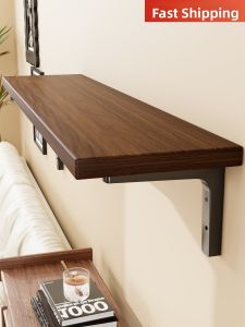 Hanging Storage Shelf Wall Mounted One-Panel Unpainted