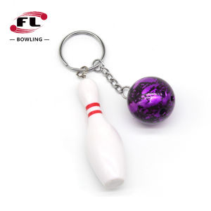 FL | Bowling Pin Keychain Gift Multiple Colors