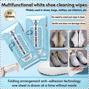 ผ้าขี้ริ้วเปียก ไม่ทําให้รองเท้าหรือมือเสียหาย ผ้าเปียก ฟองน้ำนุ่ม เป็นมิตรกับสิ่งแวดล้อม มัลติฟังก์ชั่น