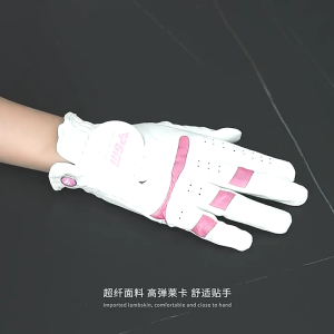 PGM Golf Gloves Kids Pair Children Golf gloves Microfiber Golf Gloves for Boys Girls Breathable Wear-resistant ST024