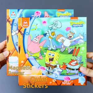 XIAOSHUGUOGUO | Quiet Educational Magnetic Stickers Book Children