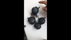 BÁNH XE NHỰA CÓ KHÓA BÁNH XE TY REN 6MM 8MM 10MM