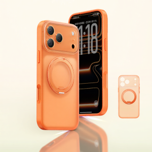 KUMENG | Shockproof Full Enclosure Phone Case with Stand and Magnetic Feature