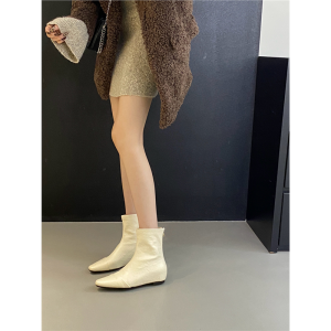 Giày Boots Ngắn Phong Cách Retro