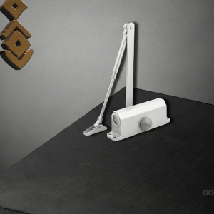 Door Closer Penutup Pintu Otomatis Hidrolik Hold Open Silver