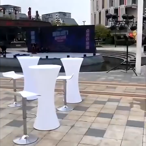 โต๊ะบาร์พลาสติก โต๊ะเปลี่ยนสี โรงแรม ผับ บาร์ วิลล่า รีโมทคอนโทรลเปลี่ยนสี16สี 📌พร้อมส่ง