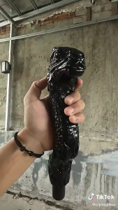 SHIFT KNOB MOTIF NAGA HITAM / SHIFT KNOB / TUAS PERSNELING MOBIL DIESEL