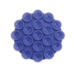 Circular Silicone Single-sided Suction Cup Bluetooth Speaker Car Phone Holder Back Rubber Fixing Clip Silicone Suction Cup