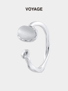 ZHENGZHAO | Niche Design Cool Tone Luxury Cats Eye Stone Ring