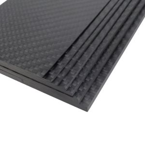 Carbon Fiber Board Plate Panel Sheets - High Composite Hardness 125mm X 75mm in Multiple Thickness Options 0.5mm to 5mm