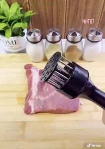 Dụng Cụ Châm Bì Châm Thịt Đâm Làm Mềm Thịt Xăm Đâm Bì Chế Biến Lợn Quay Da Giòn Thịt Nướng Thịt Rán