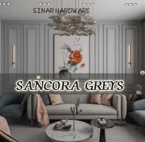 SINAR SANCORA I EMULSION PAINT 1 LITER ELEGANCE GREY INTERIOR WALL MATT/ CAT DINDING DALAM RUMAH TIDAK KILAT KELABU