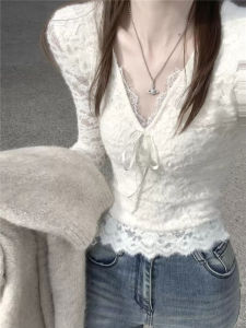 Lace Warm Underwear Top for Layering