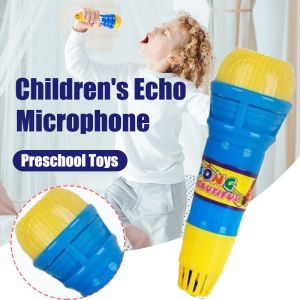 3pcs Echo Microphone Mic Voice Changer Toy Gift Birthday Present Kids Party Song Learning Toys for Children