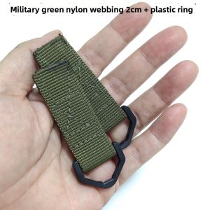 Shoulder Strap Bag Side Hanging Ear Metal Buckle Thickened Cotton Polyester Material Crossbody Bag Strap Hardware Accessory