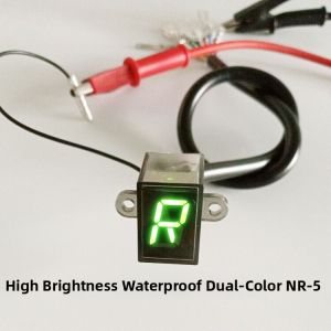 Motorcycle Gear Display Modifier 12V Waterproof High Brightness Blue Universal Instrument Shift Display for Various Motorcycle Brands