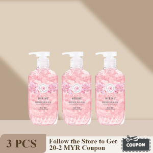 Niacinamide Cherry Blossom Petal Fragrance Shower Gel Bleaching Skin Whitening Body Wash Pemutih Kulit Sabun Mandi Long Lasting Fragrance 烟酰胺沐浴露500ML