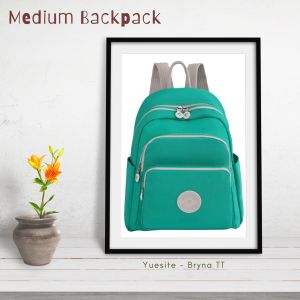 TAS RANSEL WANITA KOREA MEDIUM BACKPACK YUESITE