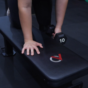 Flat Movable Bench with AO Logo or Plain | Workout Bench for Home Gym