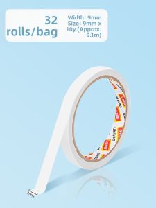 deli | Deli Double-Sided Tape Ultra-Thin Hand-Tearable Strong Adhesive Clear Wall-Stick Student-Childrens Stationery Business Supplies