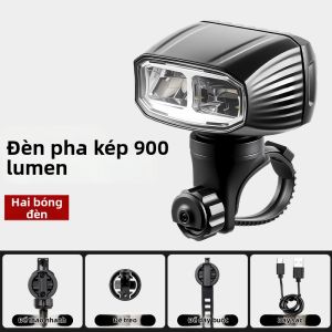 TOOKTRO | Đèn chiếu sáng ban đêm cường độ cao dành cho xe đạp đường trường và địa hình