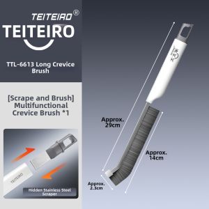 TEITEIRO | Multifunctional Long Handle Hard Bristle Cleaning Brush