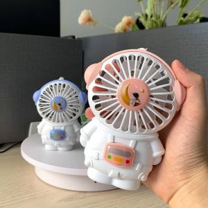 Astronaut Mini Usb Small Fan Spaceman Charging Portable Handheld Fan