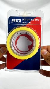 Joes No Flats Tubeless Yellow Joe S Rim Tape Length 9m Bicycle Empire