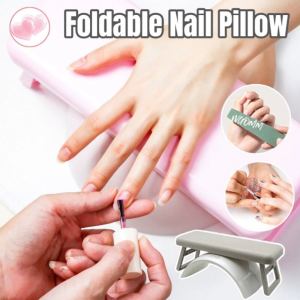 Nail Specific Hand Pillow Foldable Nail Art Hand Pillow Armrests With Mat Set Manicure Hand Cushion