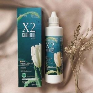 X2 Cairan softlens / PEMBERSIH SOFTLENS / KONTAK LENSA