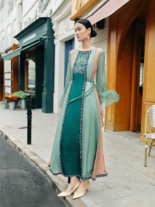 Silk Ethnic Dress Fairy Style