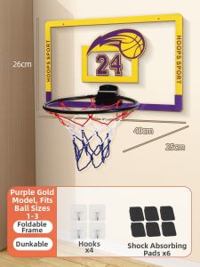 YANGBEI | Indoor Baby Basketball Hoop Toy