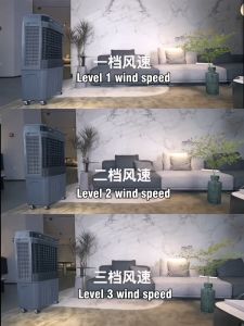 🏆Touchscreen Portable Air Cooler 75L Home Cooling Fan Aircond (Free Icepack / Remote Control / Roller wheel)
