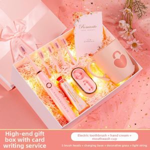 Luxurious Practical Gift for Women Electric Toothbrush Set